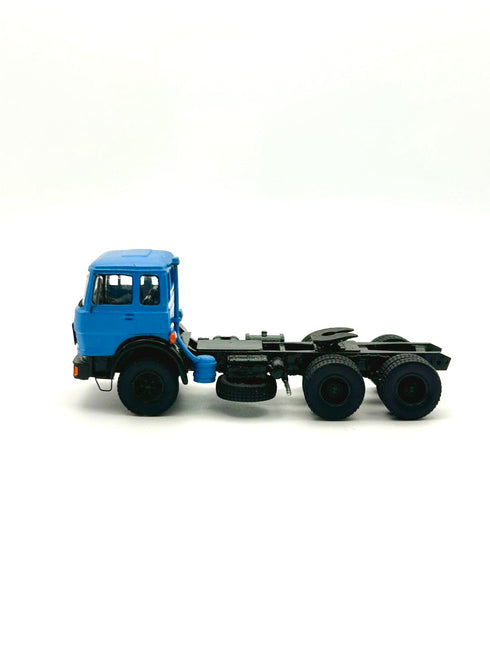 Fiat 300 Short Cab 3 Axle Mounted Tractor Blue with Black Frame