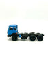 Fiat 300 Short Cab 3 Axle Mounted Tractor Blue with Black Frame