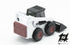 White Bobcat with wheels in H0 scale 1:87