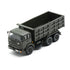 Fiat PC 300 Short Cabin 3 Axles Italian Army Green with Quarry Box H0 Scale 1:87