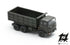 Fiat PC 300 Short Cabin 3 Axles Italian Army Green with Quarry Box H0 Scale 1:87
