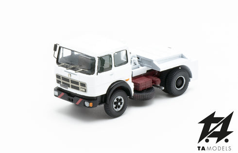 Fiat 619 White ballasted in H0 scale 1:87