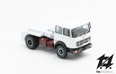 Fiat 619 White ballasted in H0 scale 1:87