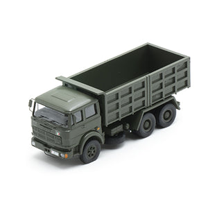 Fiat 697 3 Assi Verde NATO con Cassone da Cava scala H0 1:87