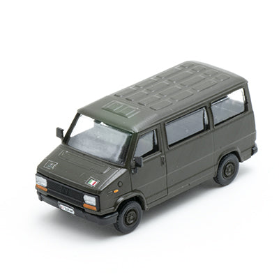 Fiat Ducato first series minibus short wheelbase low roof green ITALIAN ARMY scale H0 1:87