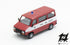 Fiat Ducato first series minibus short wheelbase low roof FIRE BRIGADE scale HO 1:87