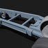 Carrello per trasporto ferroviario "coccodrillo" Kit di Montaggio scala H0 1:87
