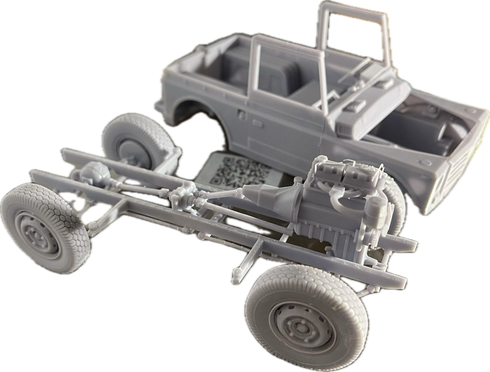 Fiat Campagnola AR76 1:24 scale kit