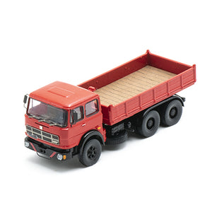 Fiat 697 Rosso con Cassone millerighe scala H0 1:87