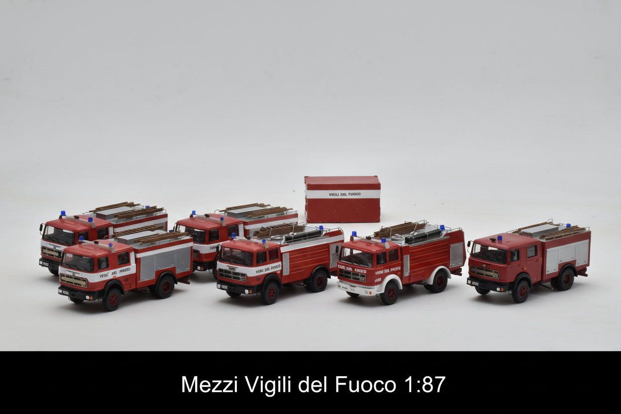 Mezzi Vigili del Fuoco 1:87