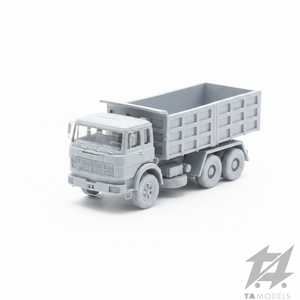 FIAT 300 Cabina Corta 3 Assi con Cassone da Cava kit di montaggio scala H0 1:87