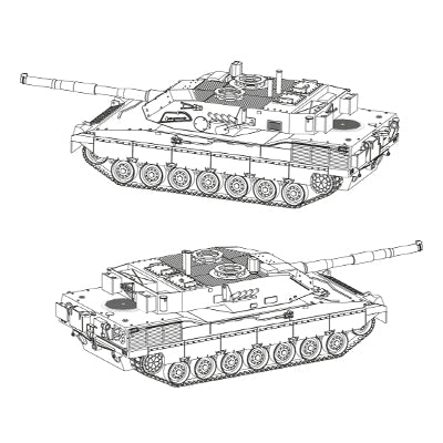 Carro Armato Ariete C1 – Kit di Montaggio in Resina Scala H0 1:87