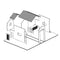 Magazzino Motoscala Kit di Montaggio Aperto scala H0 1:87