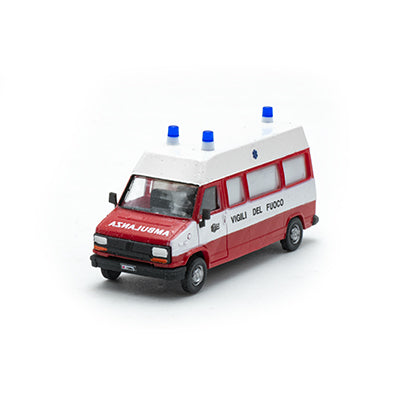 Fiat Ducato Fire Brigade Ambulance H0 Scale 1:87