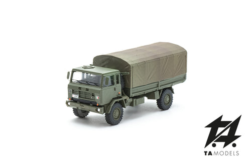 Fiat ACM 80 Tarpaulin Long Wheelbase Mounted NATO Green H0 Scale 1:87