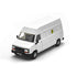 Fiat Ducato Furgone Bianco Passo Lungo Tetto Alto in livrea Poste Italiane scala H0 1:87