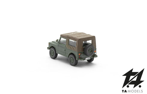Fiat AR76 Campagnola Tarpaulin Mounted Green NATO H0 Scale 1:87