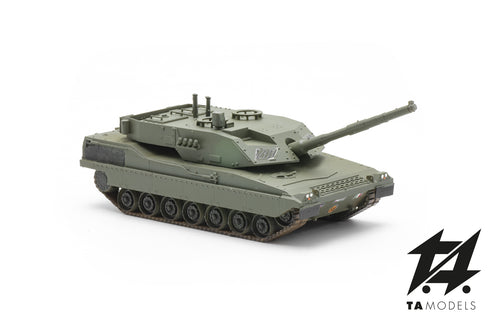 NATO Green Ariete Tank, H0 Scale 1:87
