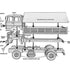 Camion Fiat 684 Kit di Montaggio Cassone con Telone a Capanna scala h0 1:87