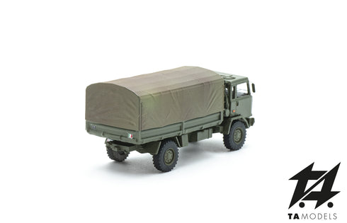 Fiat ACM 80 Tarpaulin Long Wheelbase Mounted NATO Green H0 Scale 1:87