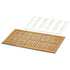 Holztüren-Set Typ 3 braun Lasercut Spur H0 1:87