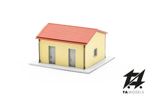 Ufficio Singolo Montato scala H0 1:87