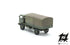 Fiat ACM 80 Tarpaulin Long Wheelbase Mounted NATO Green H0 Scale 1:87