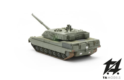 NATO Green Ariete Tank, H0 Scale 1:87