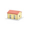 Ufficio Singolo Montato scala H0 1:87