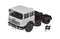 684 2-axle mounted white tractor truck with black chassis