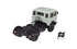 684 2-axle mounted white tractor truck with black chassis