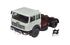 684 2-axle truck mounted on a white tractor with a red chassis