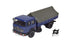 Fiat 684 Blue with Grey Hut Tarpaulin, H0 Scale 1:87