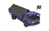Fiat 684 Blu con Telone a Capanna Verde scala H0 1:87