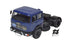 684 2-axle mounted blue tractor truck with black chassis