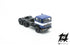 Fiat 697 T Blue with Black Frame and White Band H0 Scale 1:87