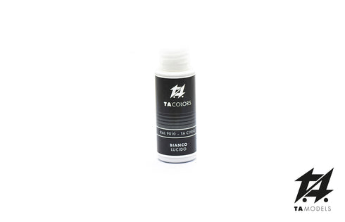 TA COLORS TA-C101G - Vernice Acrilica BIANCO Lucido da 30ml