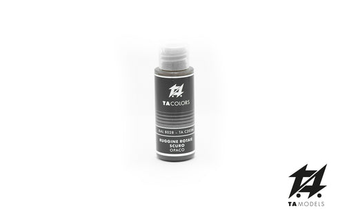 TA COLORS TA-C203M - DARK RAIL RUST Acrylic Color, Opaque, 30ml