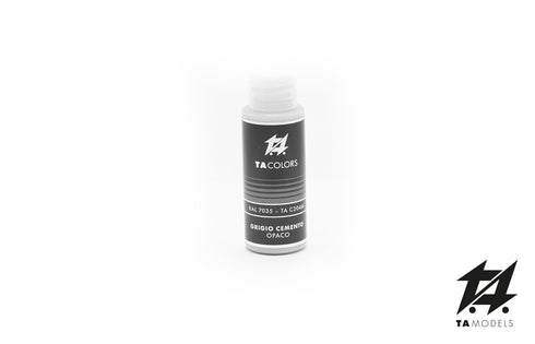 TA COLORS TA-C204M - 30ml Matt Cement Grey Acrylic Paint