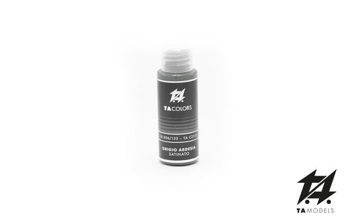TA COLORS TA-C211S - 30ml Satin SLATE GREY Acrylic Paint