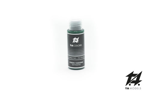 TA COLORS TA-C215S - 30ml Satin Wagon Green Acrylic Paint