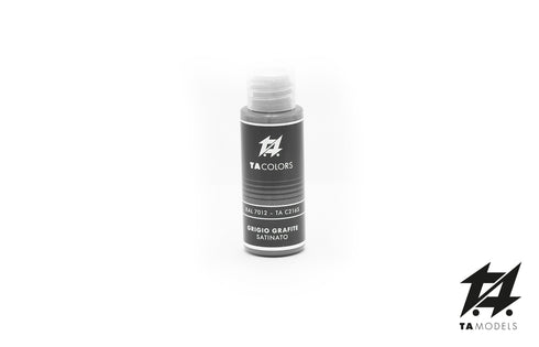 TA COLORS TA-C216S - GRAPHITE GREY Satin Acrylic Color 30ml