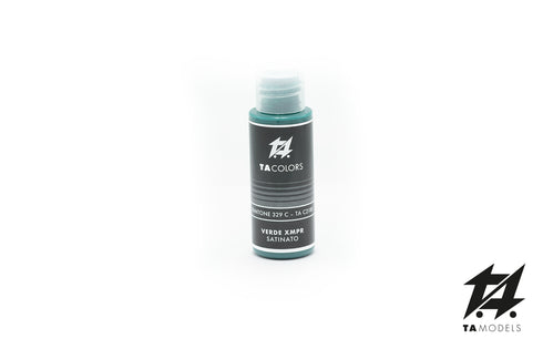 TA COLORS TA-C218S - 30ml Satin XMPR GREEN Acrylic Color