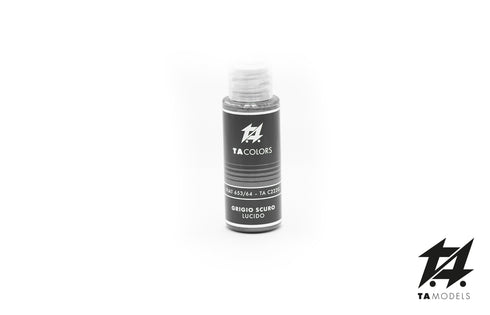 TA COLORS TA-C222G - DARK GREY Gloss Acrylic Color 30ml