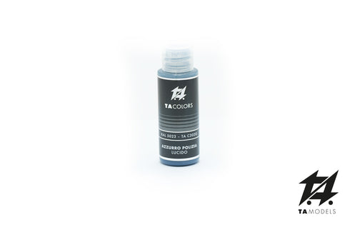 TA COLORS TA-C302G - POLICE BLUE Gloss Acrylic Color 30ml