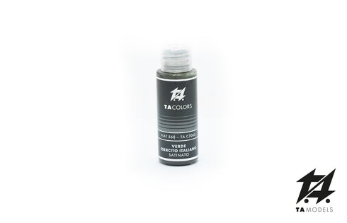 TA COLORS TA-C306S - 30ml Satin Italian Army Green Acrylic Paint
