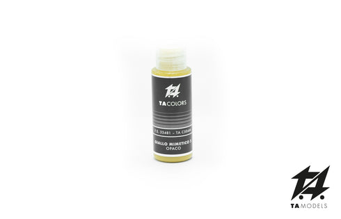 TA COLORS TA-C504M - Acrylic color CAMOUFLAGE YELLOW 2 Matt 30ml