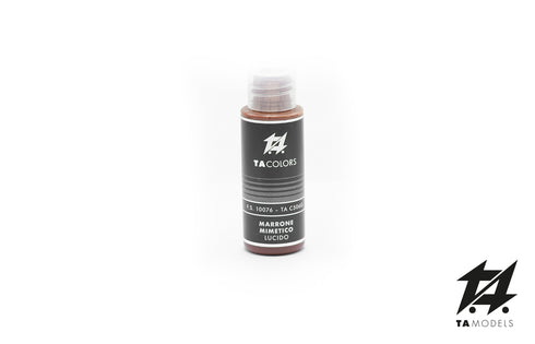 TA COLORS TA-C506G - 30ml Gloss Acrylic Paint CAMOUFLAGE BROWN