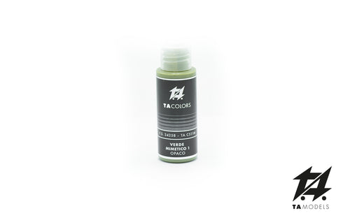 TA COLORS TA-C511M - Acrylic color CAMOUFLAGE GREEN 1 Opaque 30ml