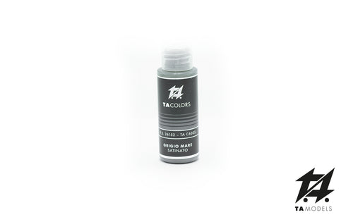 TA COLORS TA-C602S - 30ml Satin Sea Grey Acrylic Paint